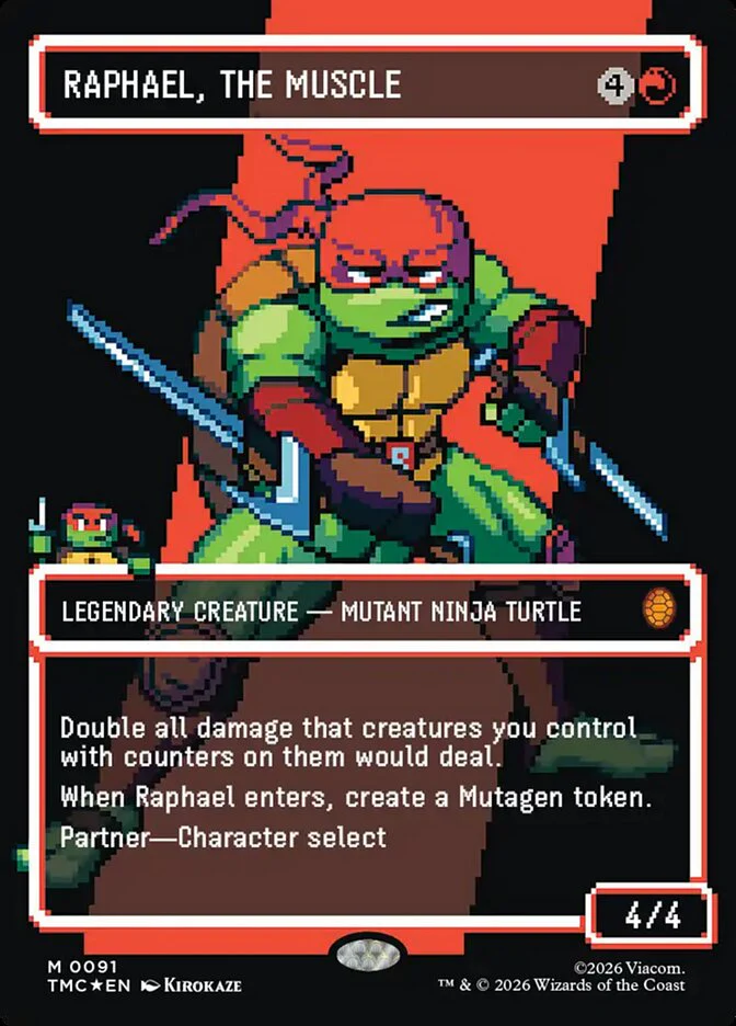 Raphael, the Muscle - Borderless - Full Art - Legendary (Foil)