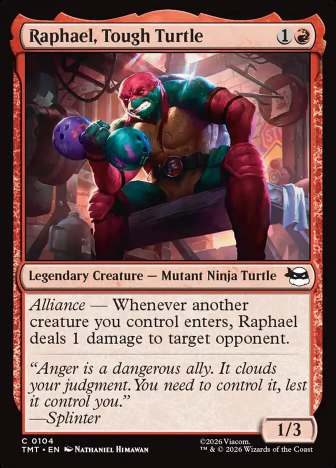 Raphael, Tough Turtle - Legendary