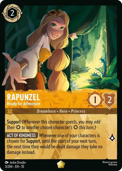 Rapunzel - Ready for Adventure - Foil