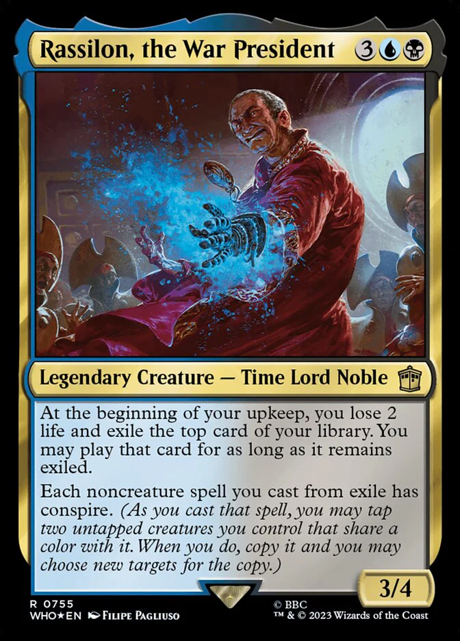 Rassilon, the War President - Legendary - Surge Foil (Foil)