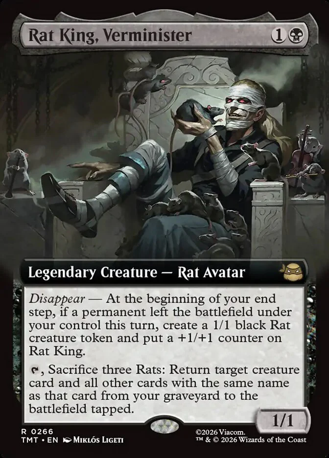 Rat King, Verminister - Extended Art - Legendary