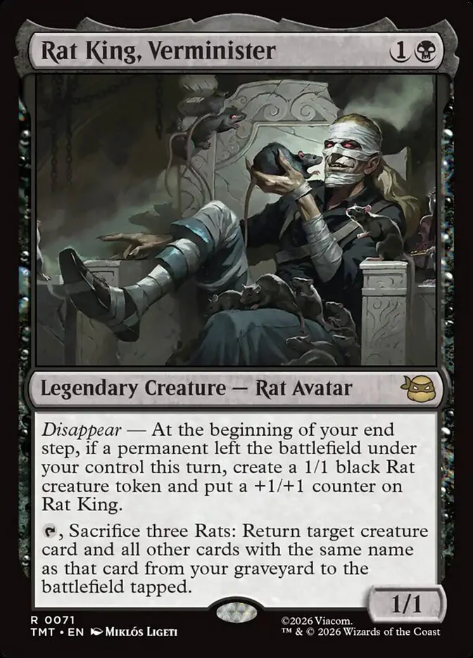 Rat King, Verminister - Legendary