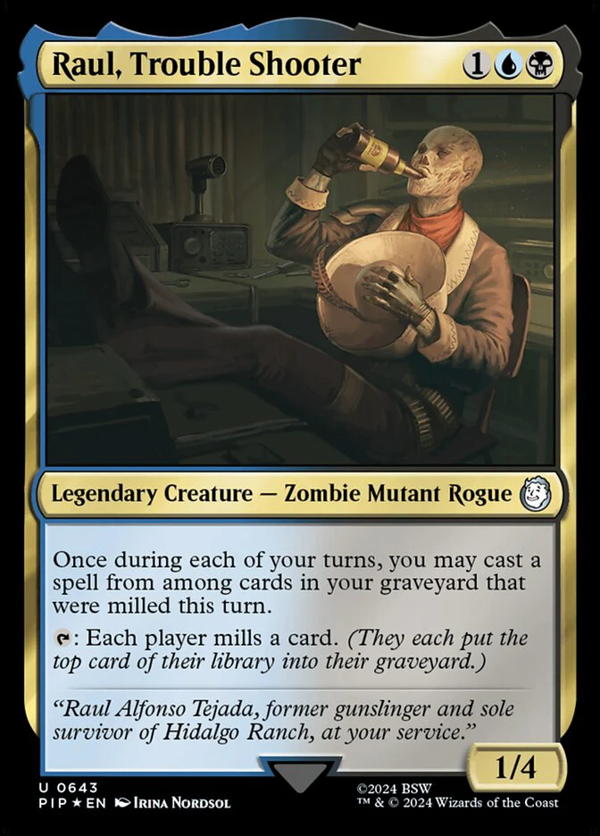 Raul, Trouble Shooter - Legendary - Surge Foil (Foil)