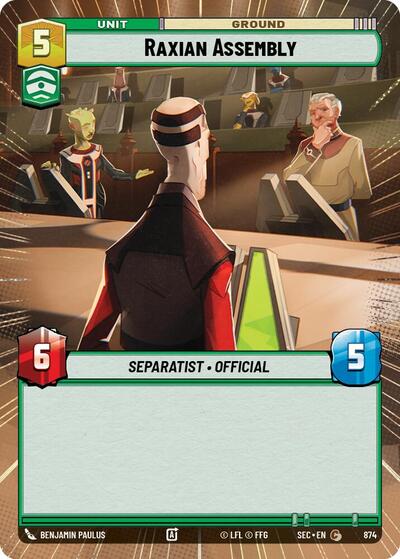 Raxian Assembly (Hyperspace) - Foil