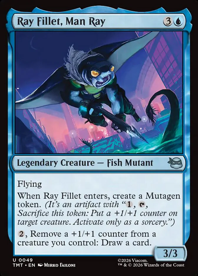 Ray Fillet, Man Ray - Legendary (Foil)