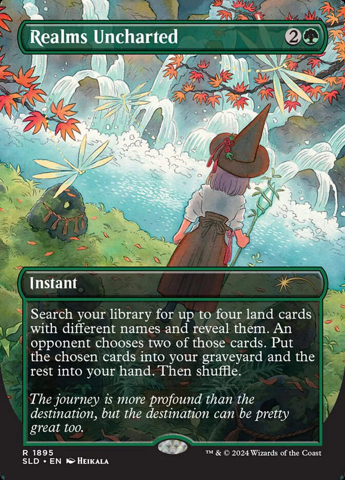 Realms Uncharted - Borderless - Full Art - Inverted (Foil)