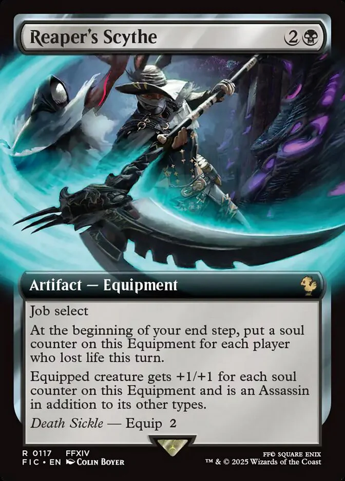 Reaper's Scythe - Extended Art