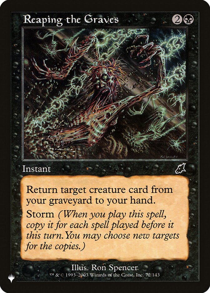 Reaping the Graves - Retro Frame