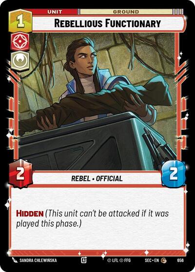Rebellious Functionary - Foil