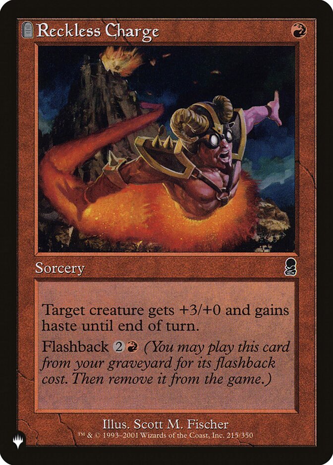 Reckless Charge - Retro Frame - Tombstone