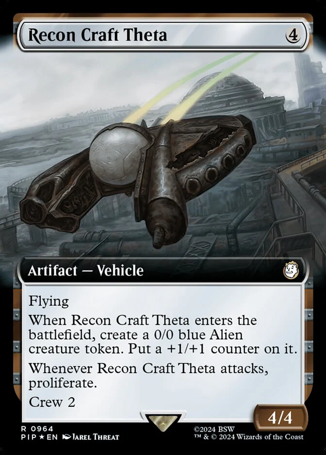 Recon Craft Theta - Extended Art - Surge Foil (Foil)