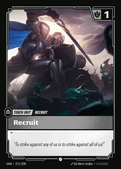 Recruit (271) // Buff - Foil