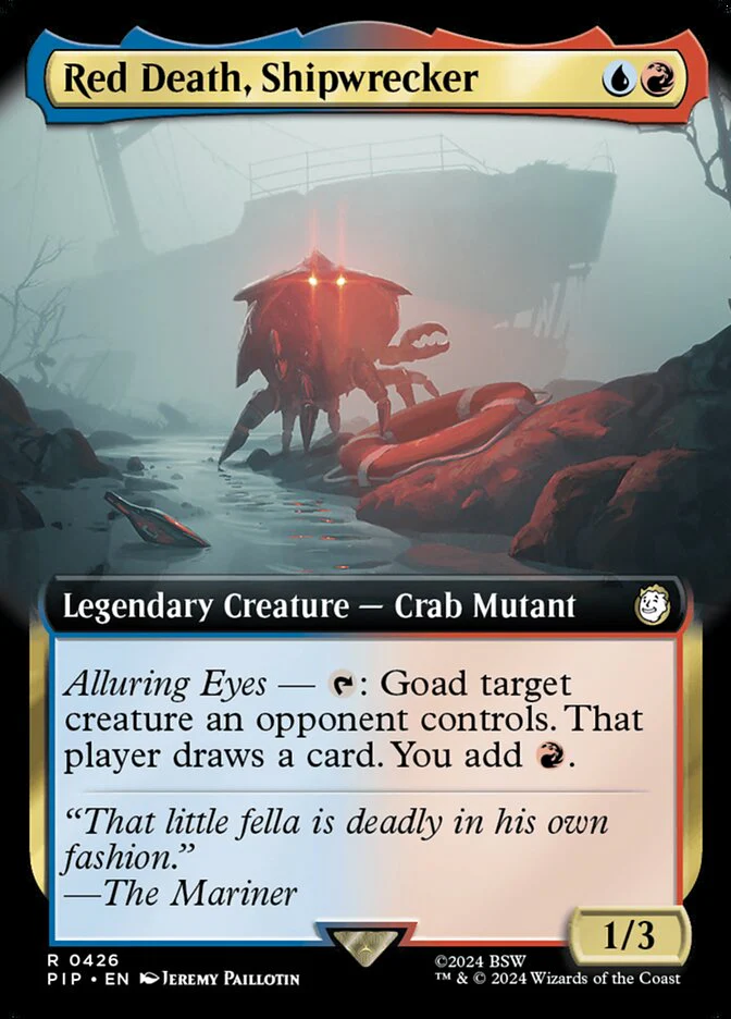 Red Death, Shipwrecker - Extended Art - Legendary (Foil)