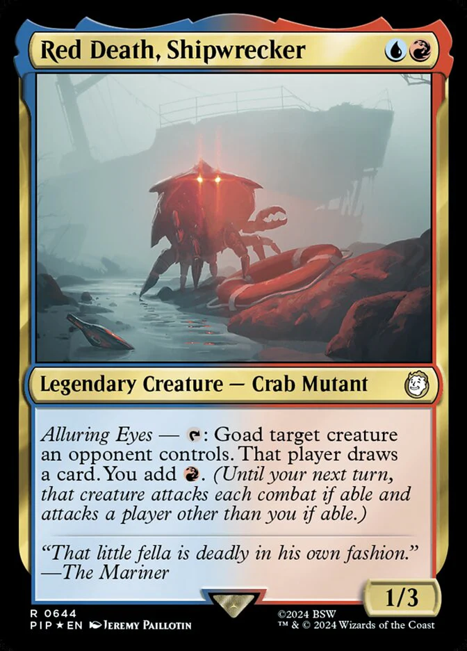 Red Death, Shipwrecker - Legendary - Surge Foil (Foil)