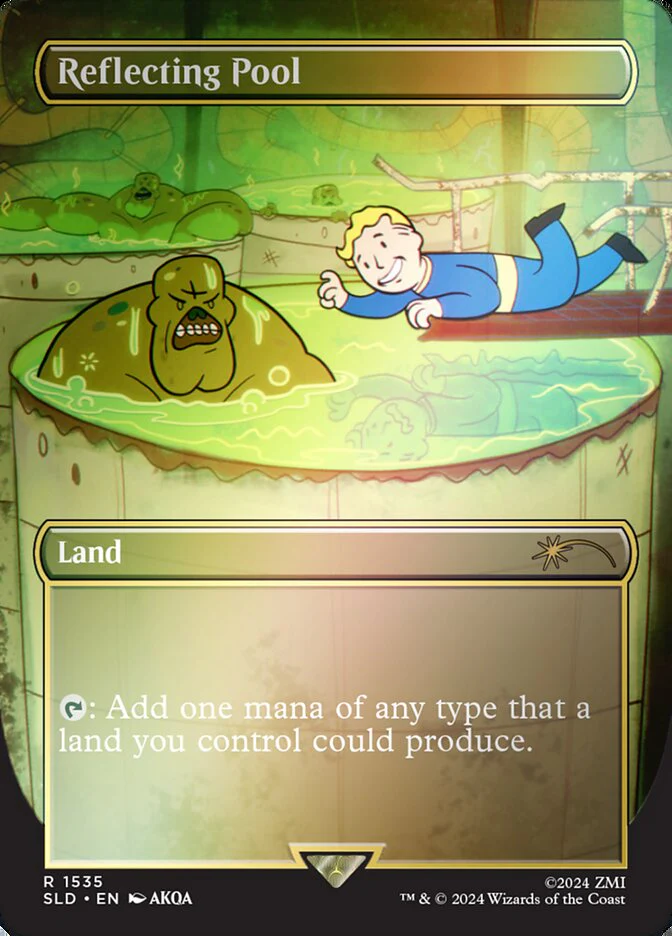 Reflecting Pool - Borderless - Full Art (Foil)