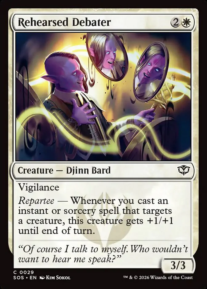 Rehearsed Debater (Foil)