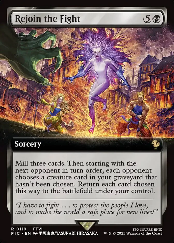 Rejoin the Fight - Extended Art (Foil)