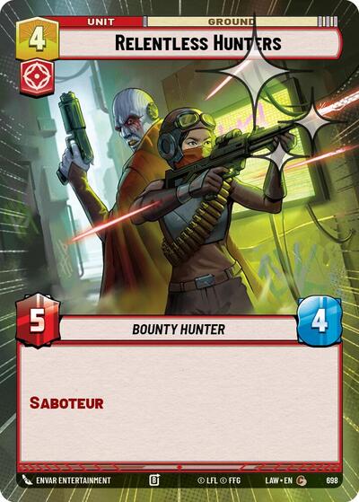 Relentless Hunters (Hyperspace) - Foil