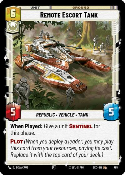 Remote Escort Tank - Foil