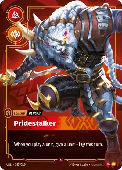 Rengar - Pridestalker - Foil