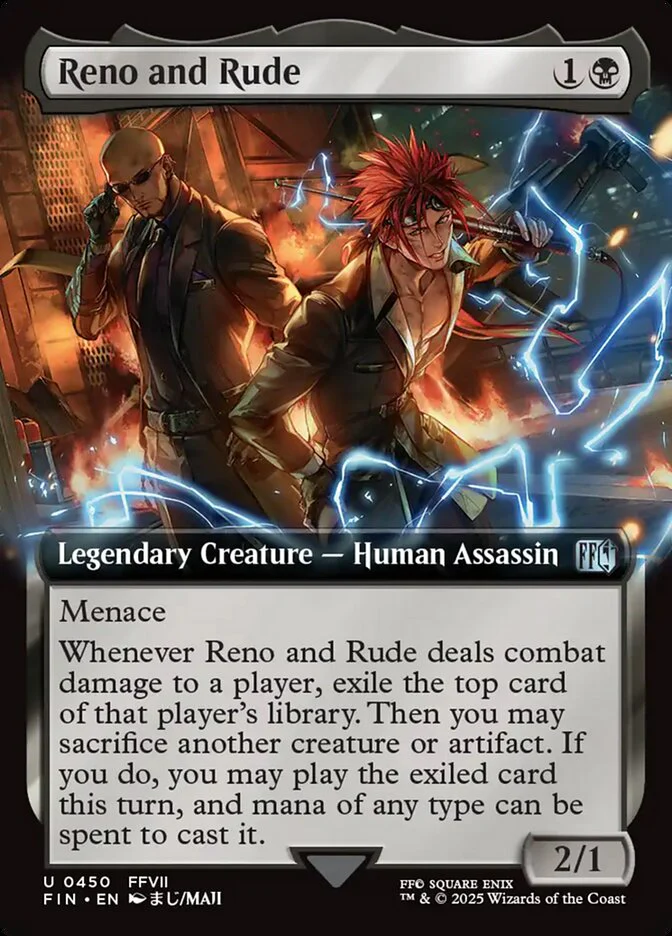 Reno and Rude - Extended Art - Legendary