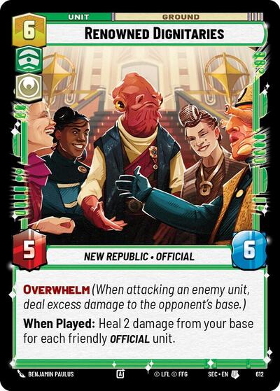 Renowned Dignitaries - Foil
