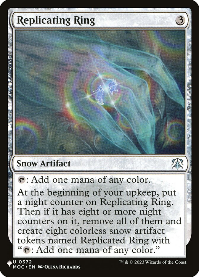 Replicating Ring - Snow