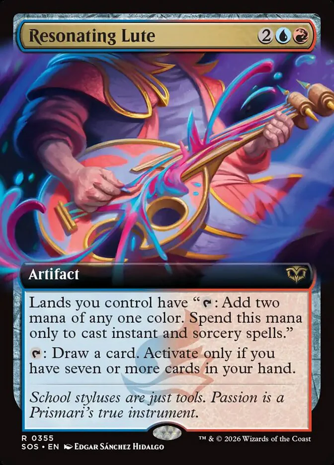 Resonating Lute - Extended Art