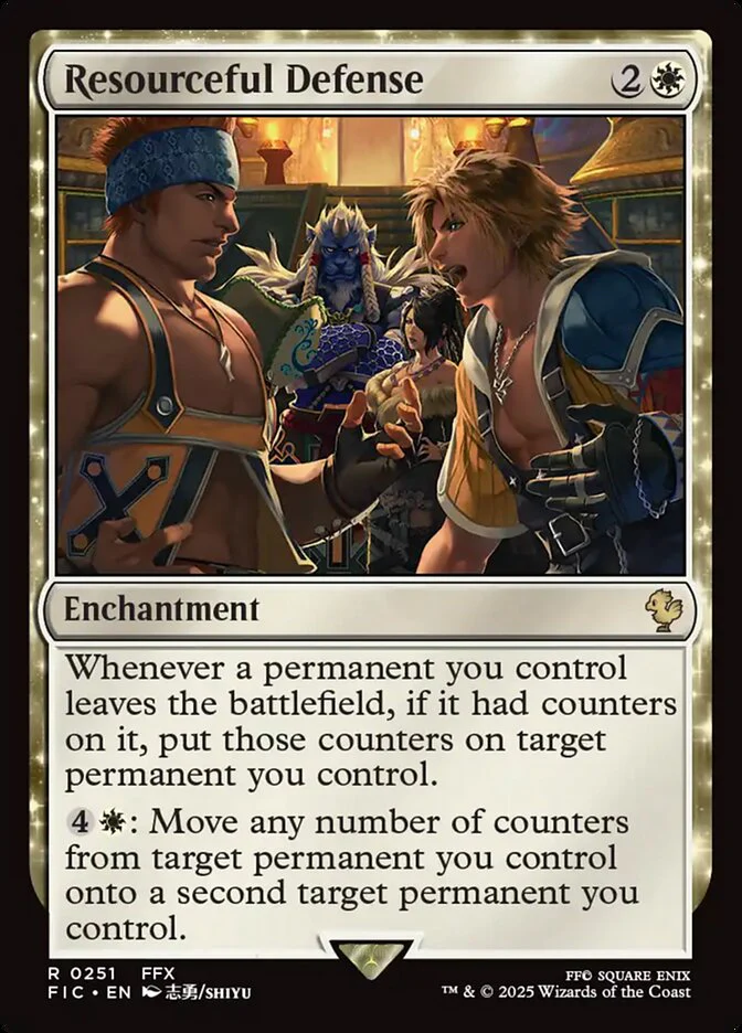 Resourceful Defense - Enchantment (Foil)