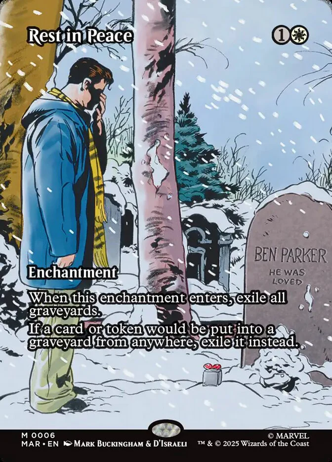 Rest in Peace - Borderless - Full Art - Enchantment - Inverted