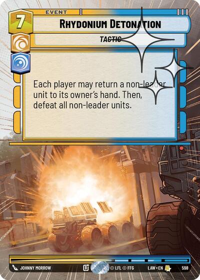 Rhydonium Detonation (Hyperspace) - Foil