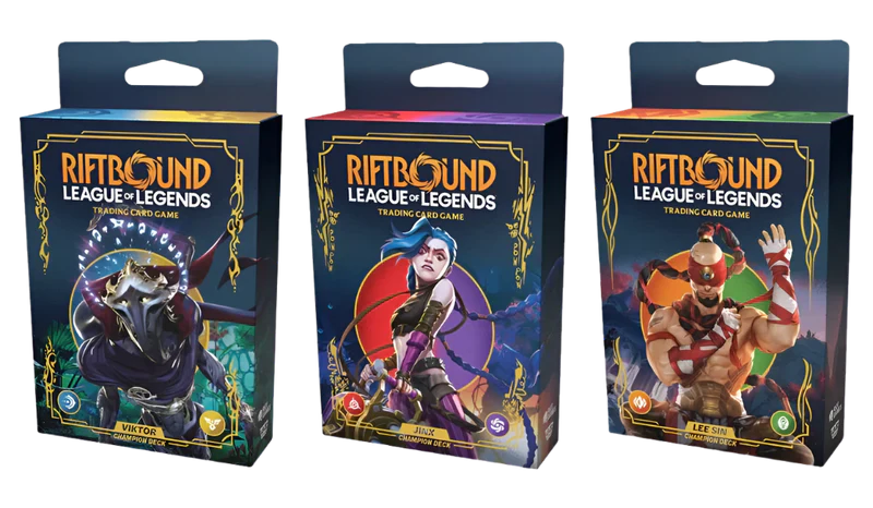 Riftbound: League of Legends: Champion Deck - Set of 3