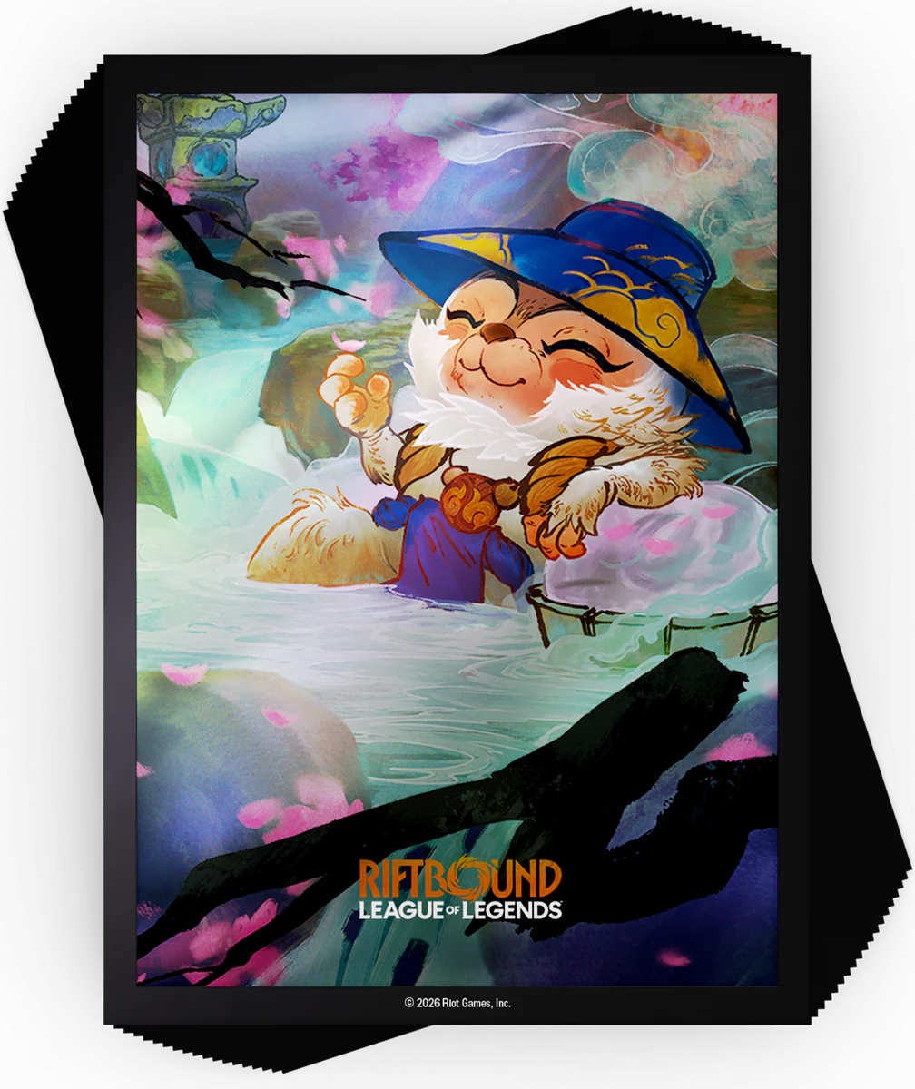 RIFTBOUND LEAGUE OF LEGENDS TCG SPIRITFORGED ART SLEEVES - SPIRIT BLOSSOM TEEMO