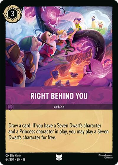 Right Behind You - Foil