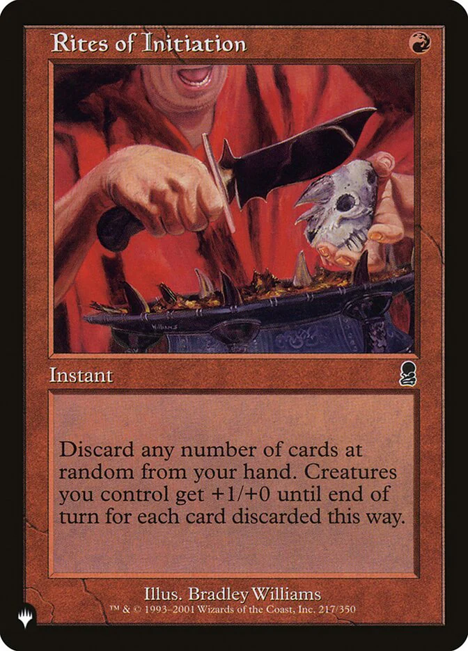 Rites of Initiation - Retro Frame