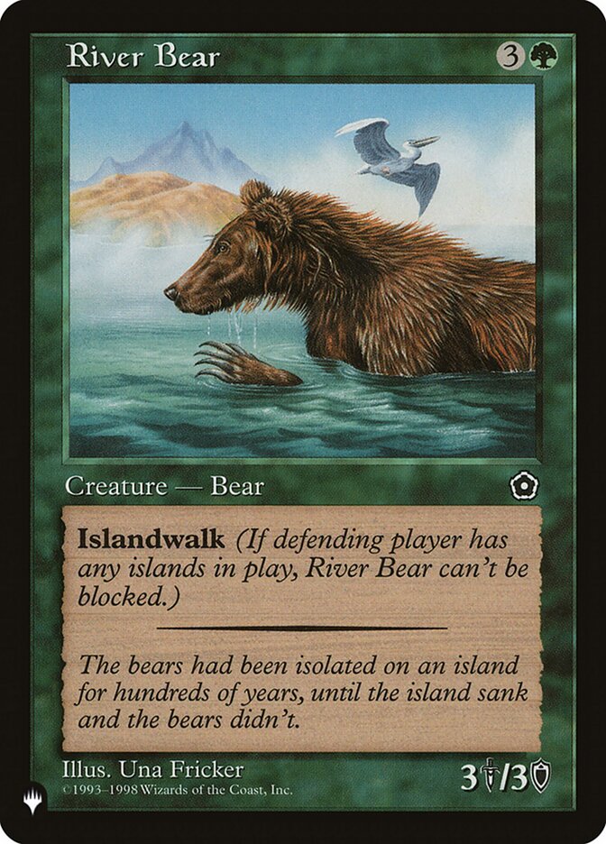 River Bear - Retro Frame