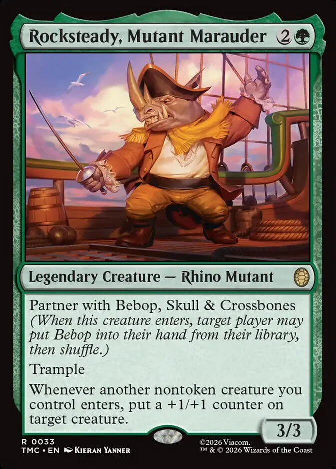 Rocksteady, Mutant Marauder - Legendary (Foil)