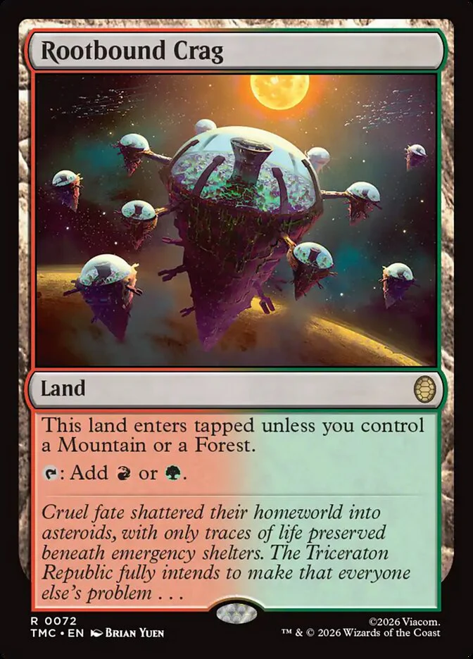 Rootbound Crag (Foil)