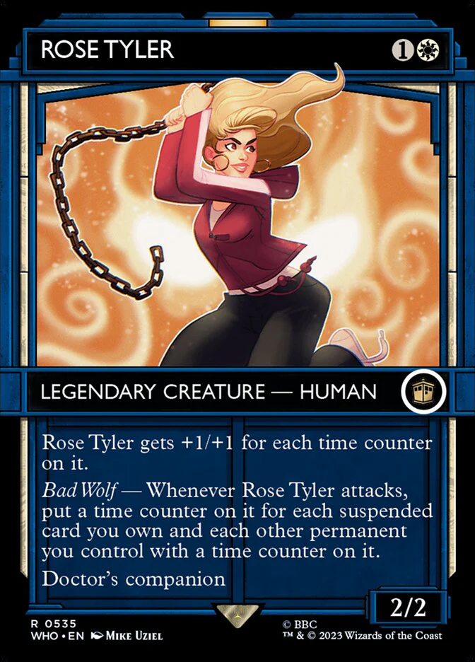 Rose Tyler - Borderless - Inverted - Legendary - Showcase