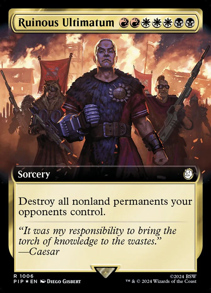 Ruinous Ultimatum - Extended Art - Surge Foil (Foil)
