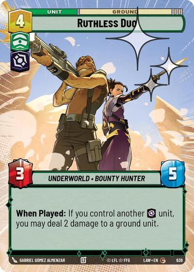 Ruthless Duo (Hyperspace) - Foil