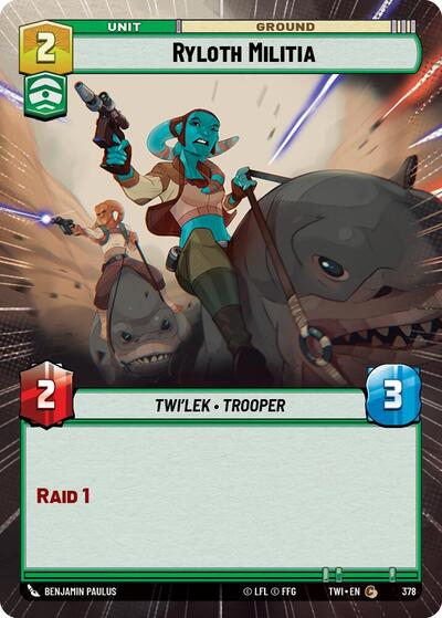 Ryloth Militia  (Hyperspace) - Foil