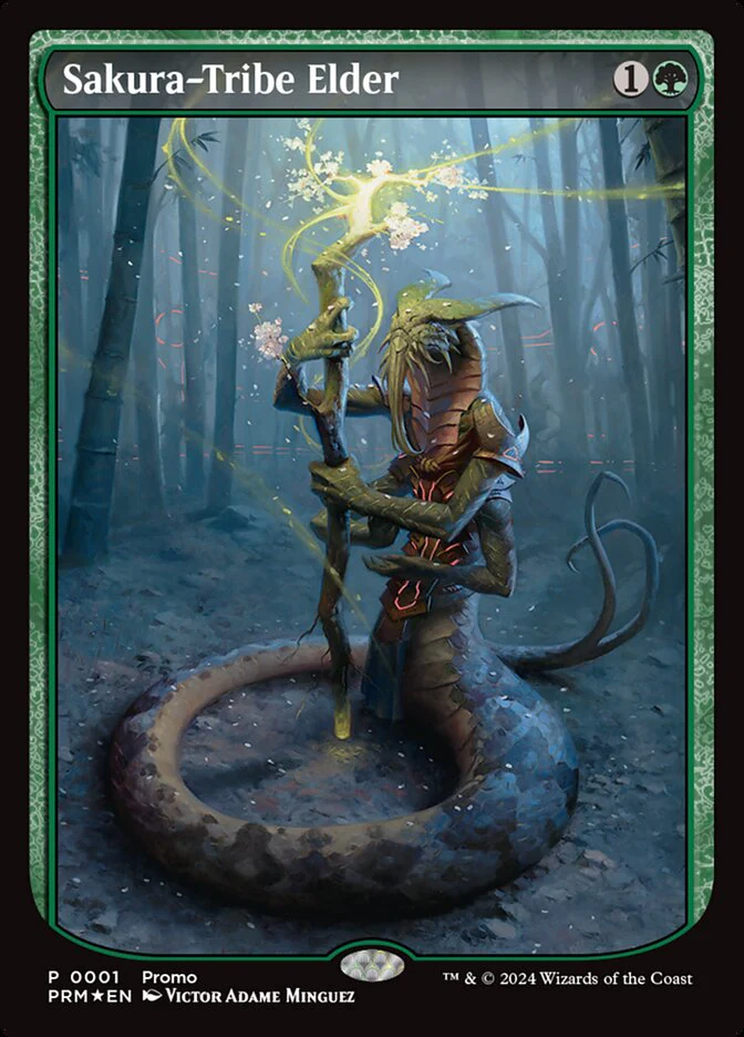 Sakura-Tribe Elder - Textless - Full Art (Foil)