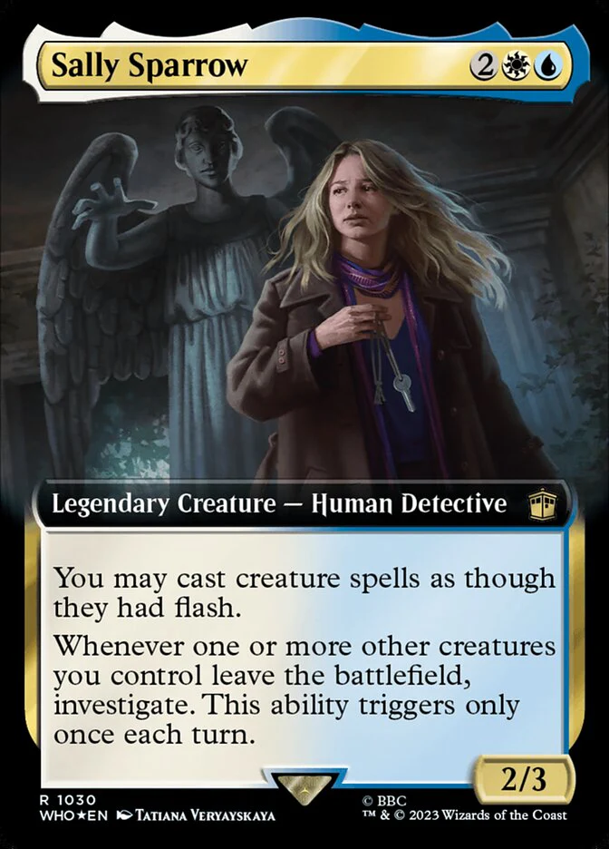 Sally Sparrow - Extended Art - Legendary - Surge Foil (Foil)
