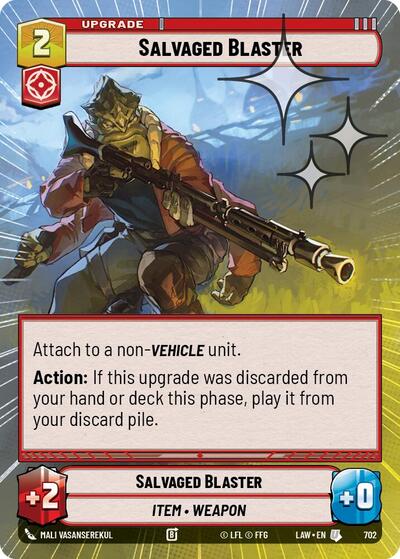 Salvaged Blaster (Hyperspace) - Foil