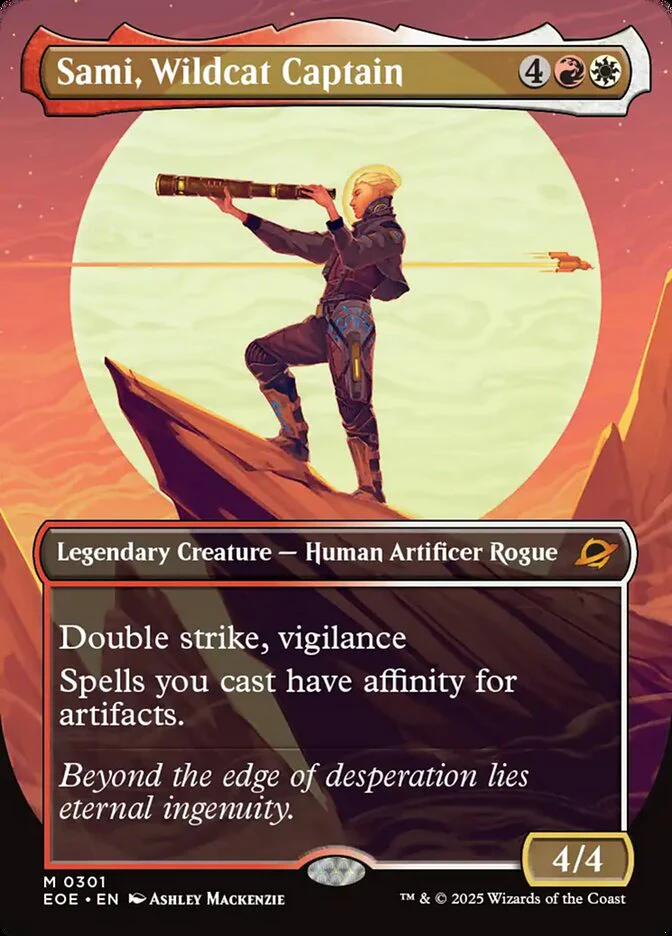 Sami, Wildcat Captain - Borderless - Legendary