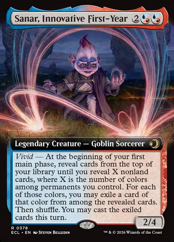 Sanar, Innovative First-Year - Extended Art - Legendary