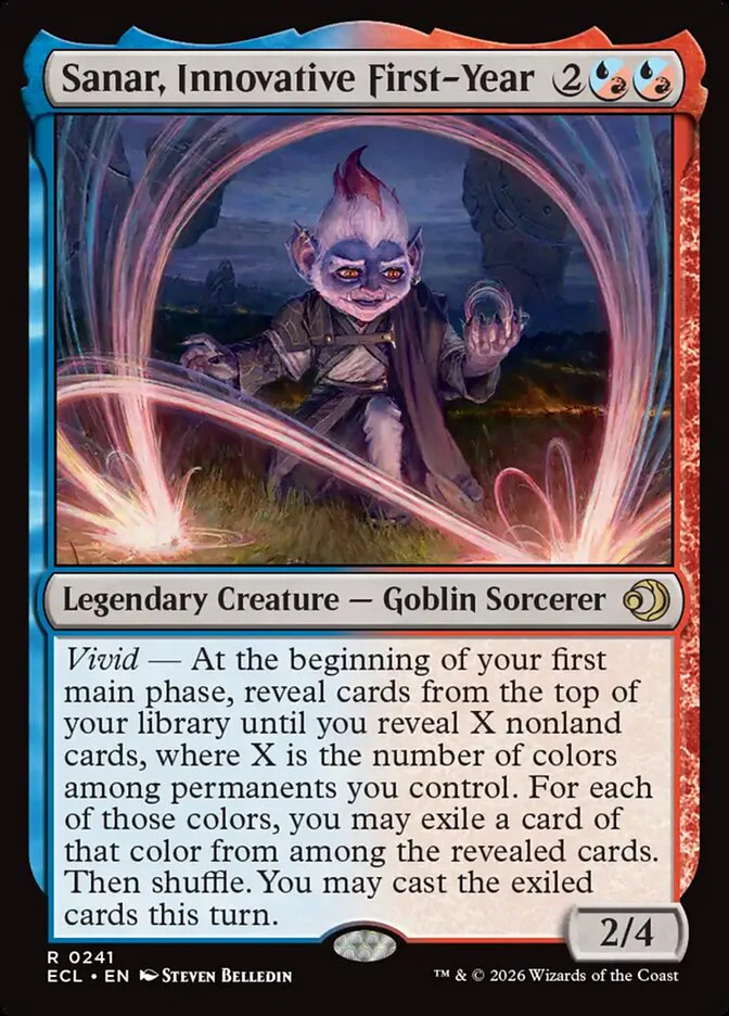 Sanar, Innovative First-Year - Legendary