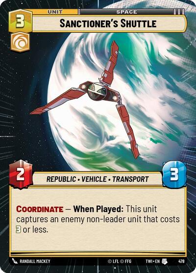 Sanctioner's Shuttle  (Hyperspace)