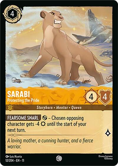 Sarabi - Protecting the Pride - Foil